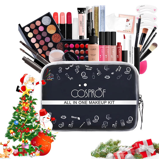  Makeup Kit for Girls with Makeup Bag, Beginners Full Makeup 