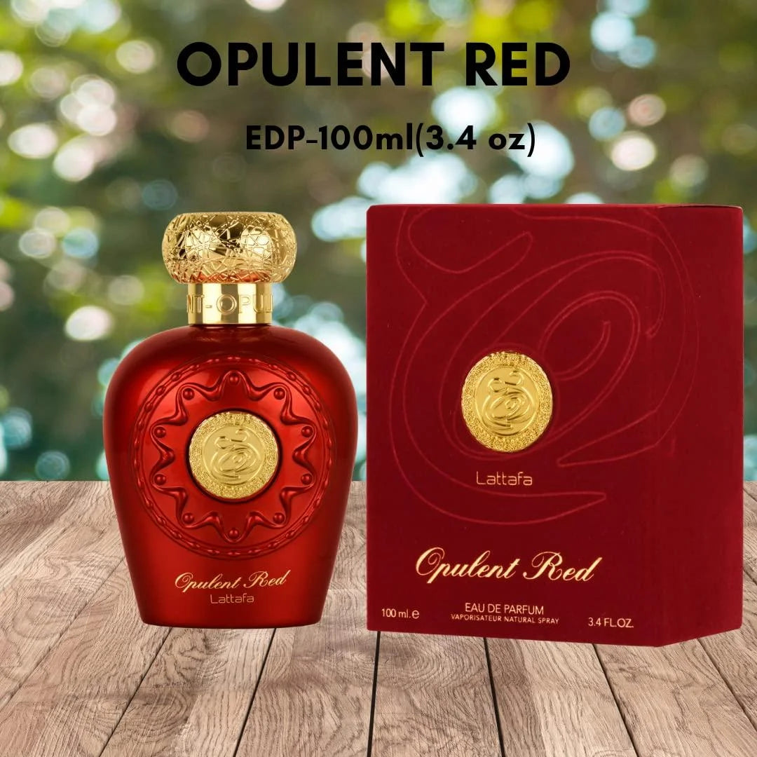   Red unisex perfume